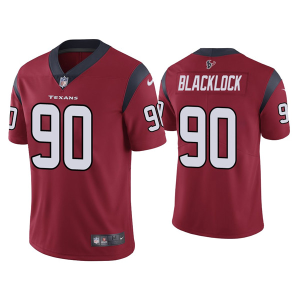 Houston Texans #90 Ross Blacklock Red Vapor Untouchable Limited Stitched Jersey - Zenithce