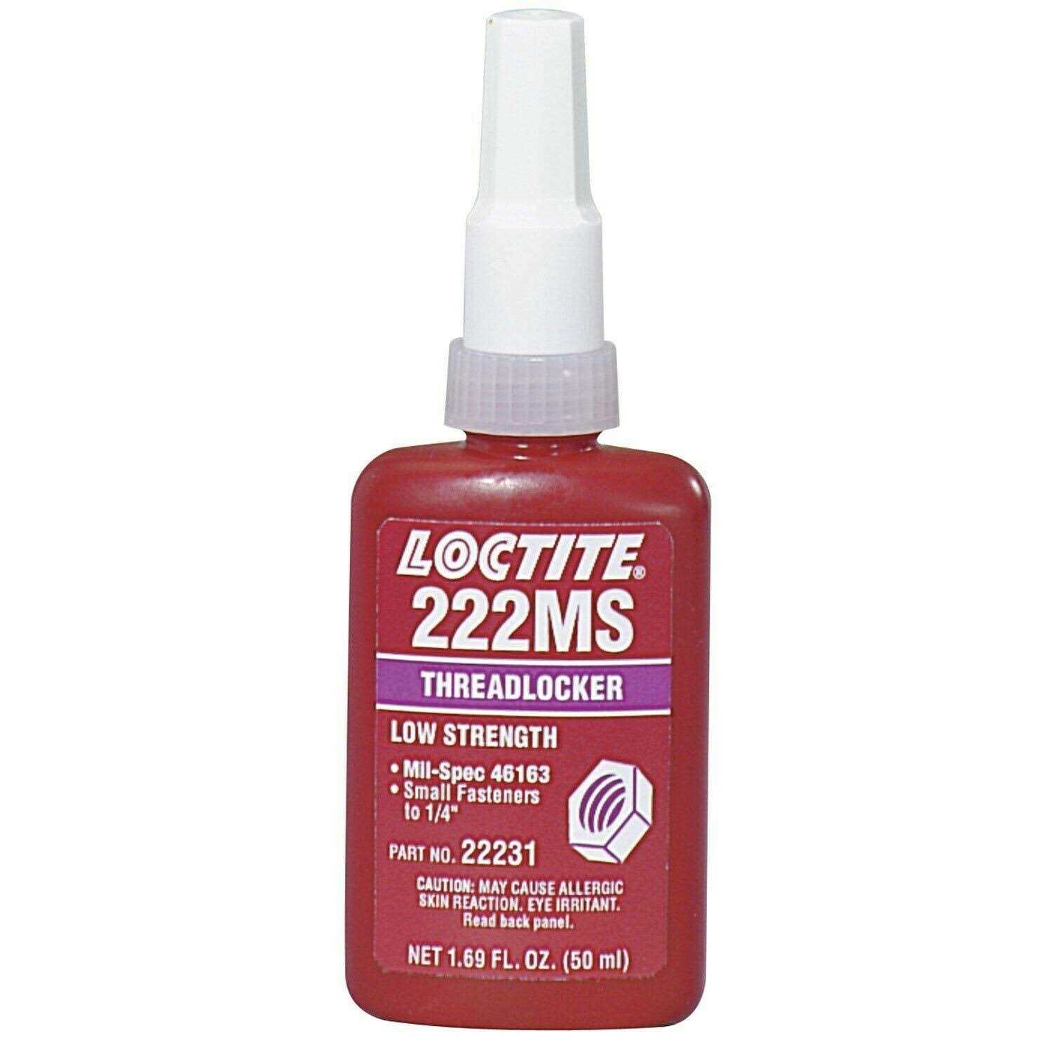 Loctite 222 Threadlocker Purple Low Strength - Zenithce