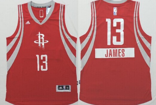 Houston Rockets #13 James Harden Revolution 30 Swingman 2014 Christmas Day Red Jersey - Zenithce