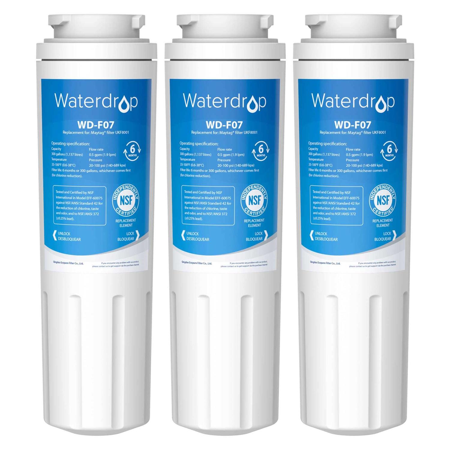 Waterdrop TSB 3-Stage High Capacity Under Sink Water Filter - Zenithce