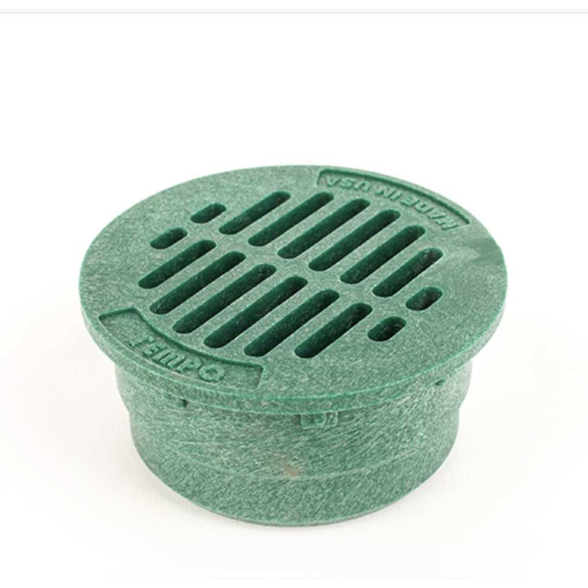 Premium USA Made Outdoor Round Flat Drain Grate Cover - Zenithce