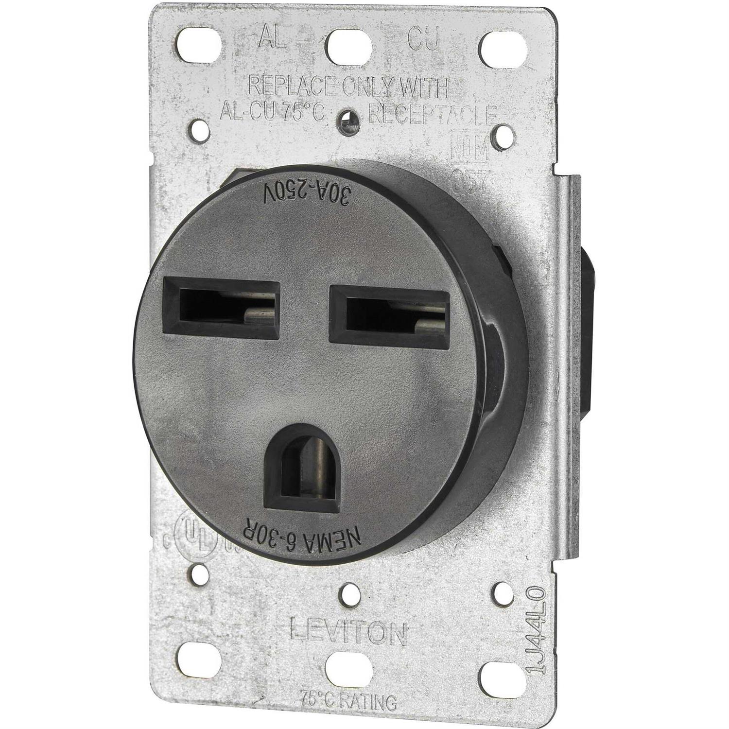 Leviton 5335-I Combination Toggle Switch / Duplex Receptacle - Zenithce
