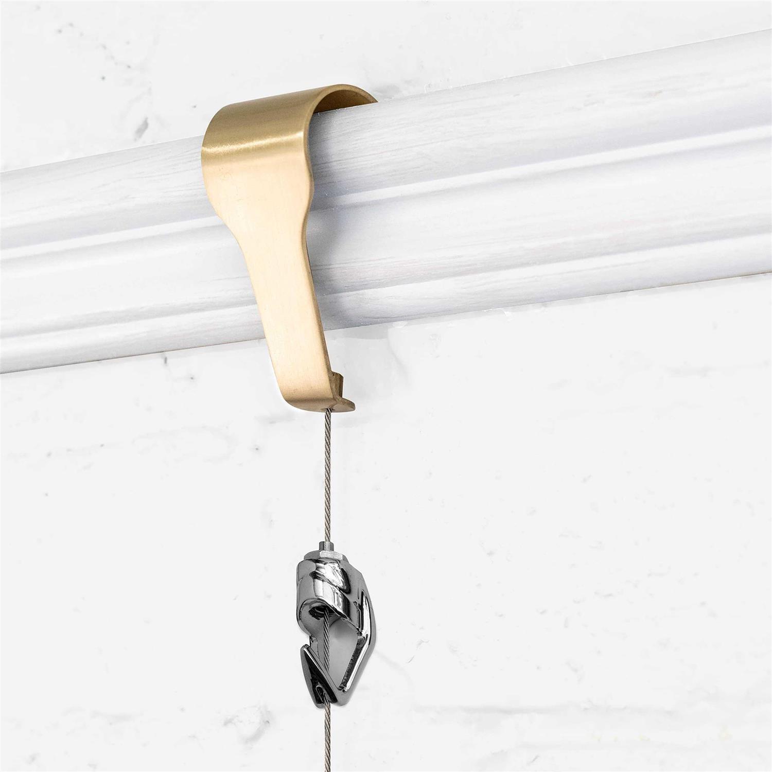 Gallery System Picture Rail Art Hanging Kit - Zenithce