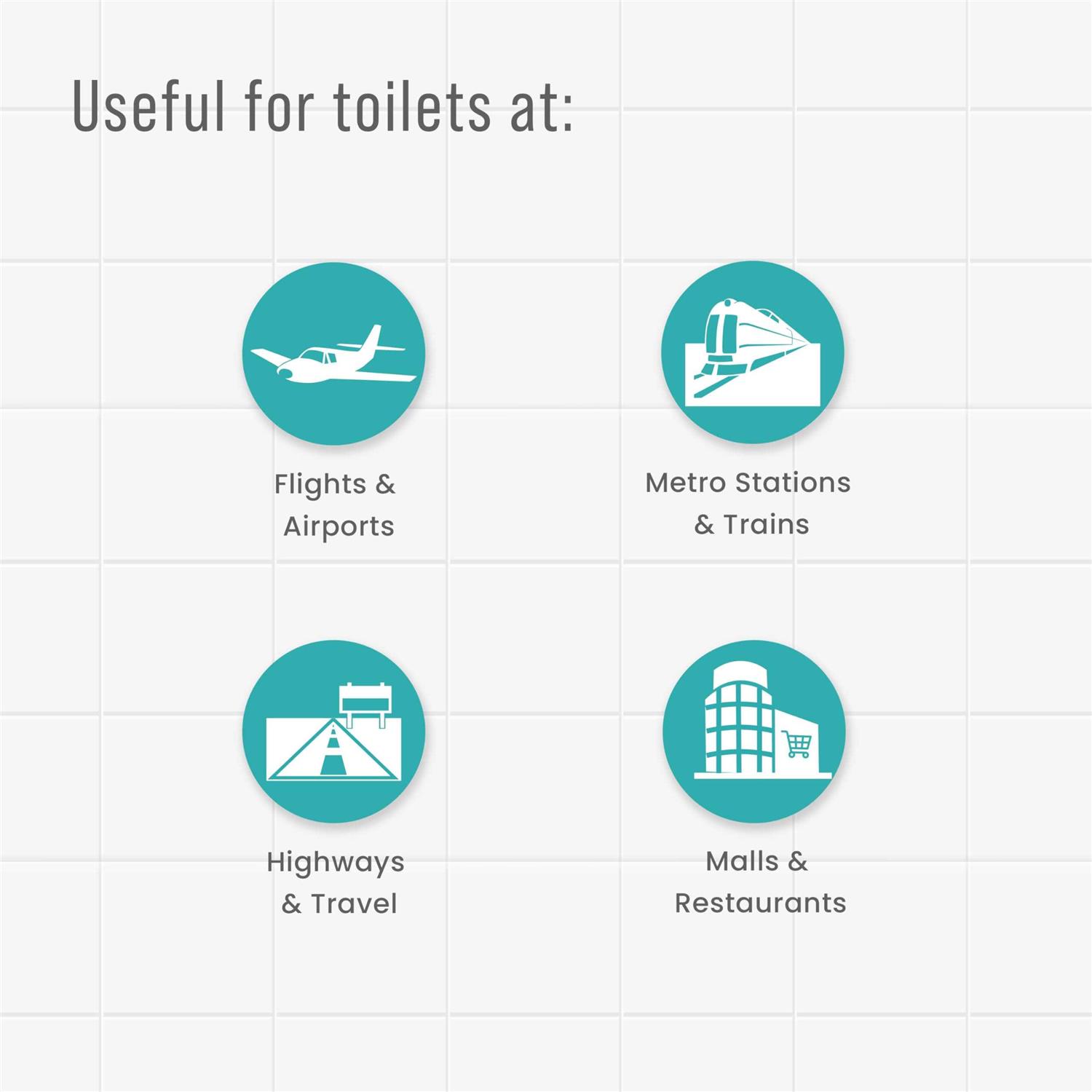 PeeBuddy Disposable Toilet Seat Covers No Direct Contact Seats - Zenithce