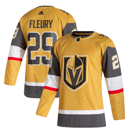Vegas Golden Knights #29 Marc-Andre Fleury Gold Stitched Jersey - Zenithce