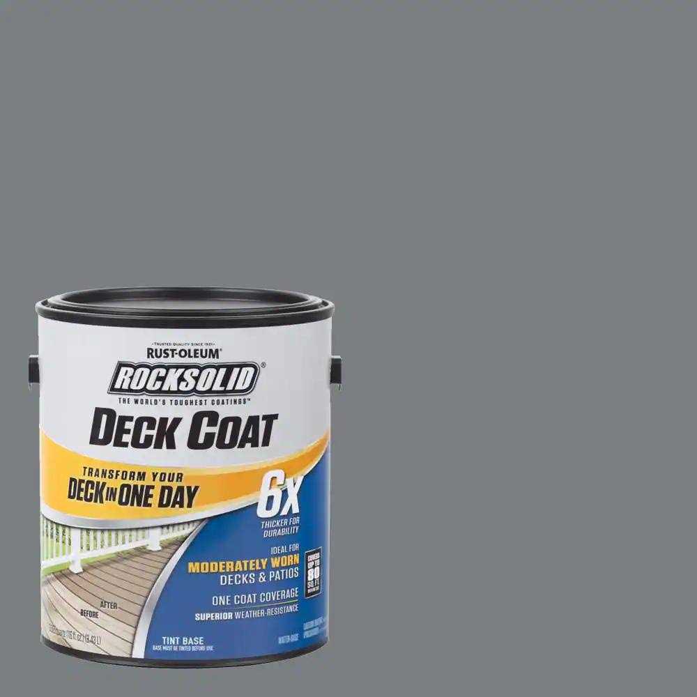 Rust-Oleum RockSolid 5 gal Exterior 6X Deck Coat - Zenithce