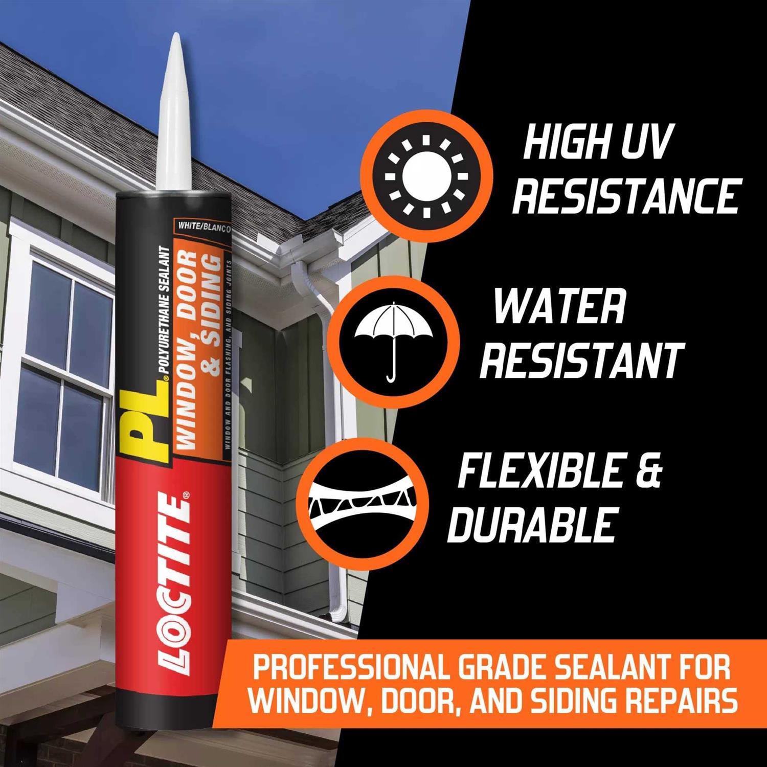 Loctite PL S10 10 oz Concrete Crack and Masonry Polyurethane Sealant - Zenithce