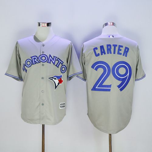 Blue Jays #29 Joe Carter Grey New Cool Base Stitched Jersey - Zenithce