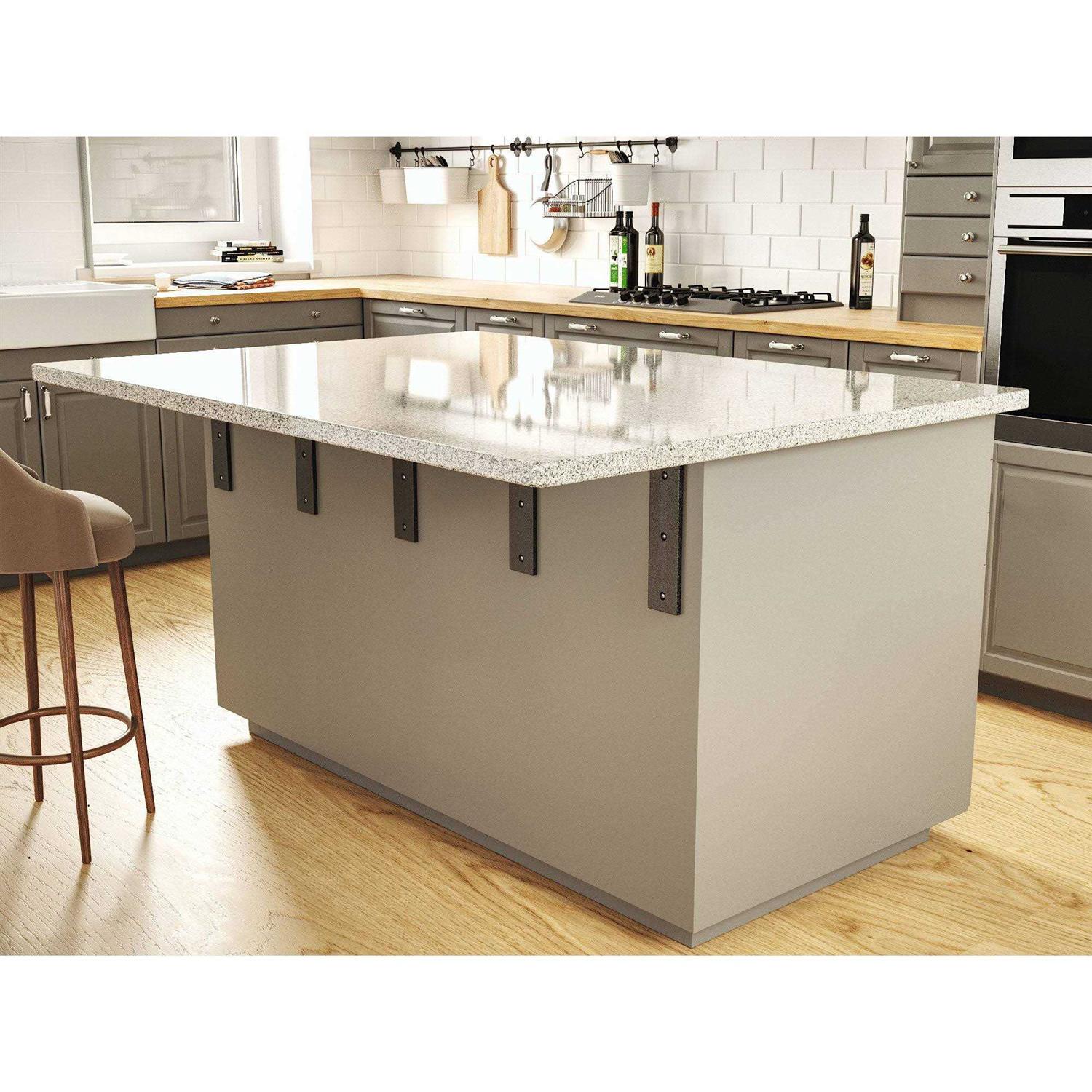 Standard Front Mount Countertop L Bracket - Zenithce