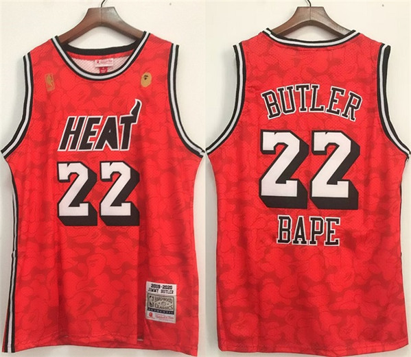 Miami Heat #22 Jimmy Butler Red Stitched Jersey - Zenithce
