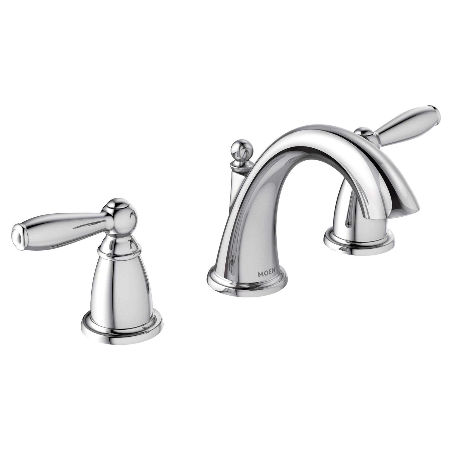 Moen Brantford Two Handle Widespread Bathroom Faucet T6620 - Zenithce