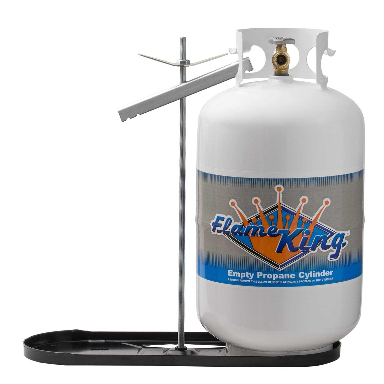 Flame King 4 Port Brass Tee Propane Adapter POL inlet - Zenithce