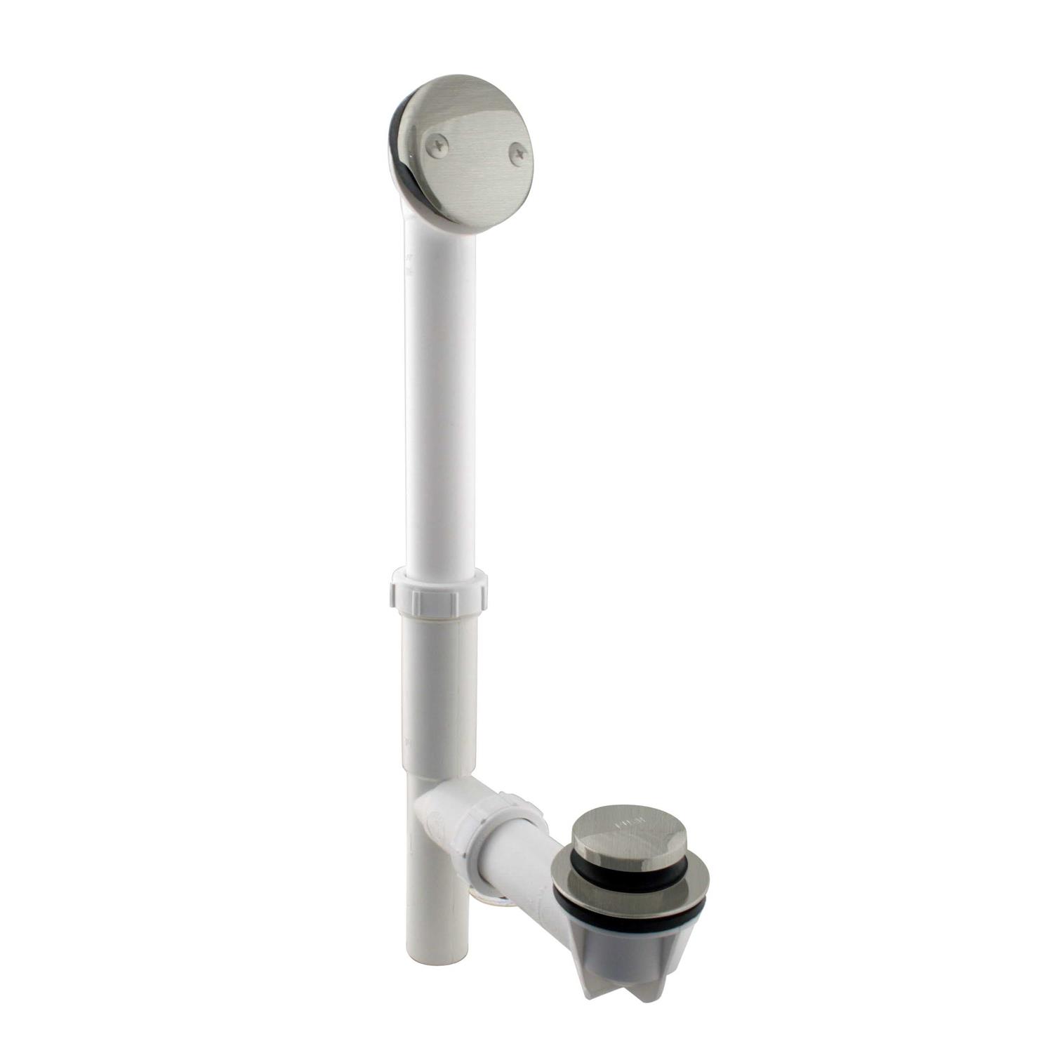 Westbrass 1-1/2 in. NPSM Pull and Drain Bathtub Plug - Zenithce