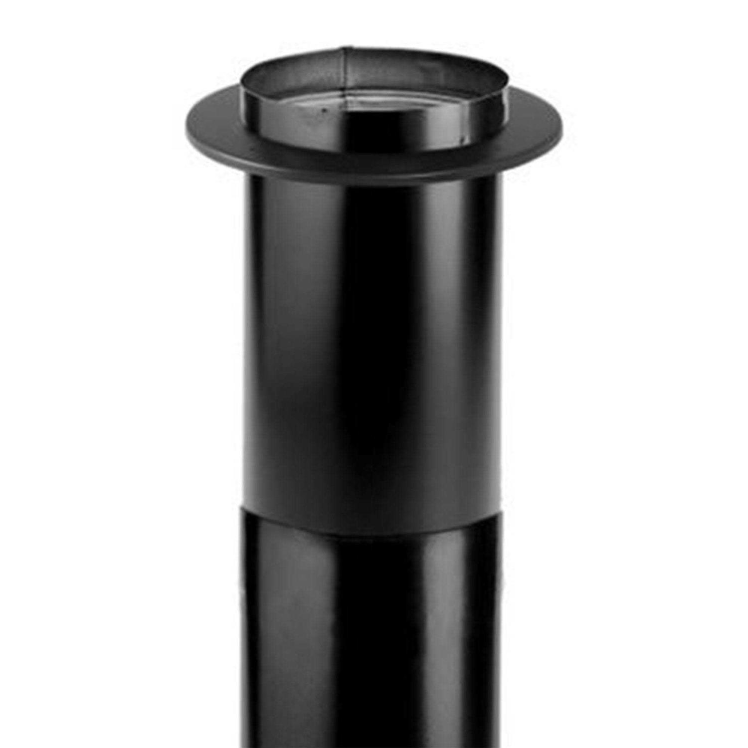 DuraVent DuraBlack 6 Telescoping Length 44 6DBK-TLSS - Zenithce
