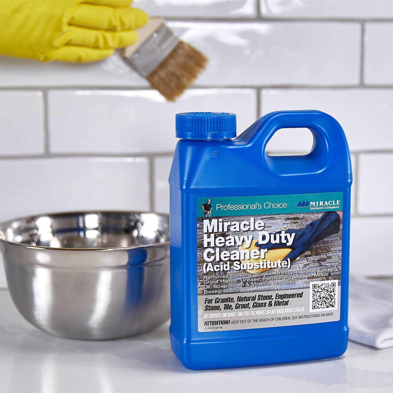 Miracle Sealants Heavy Duty Acid Cleaner HDAC6QT - Zenithce