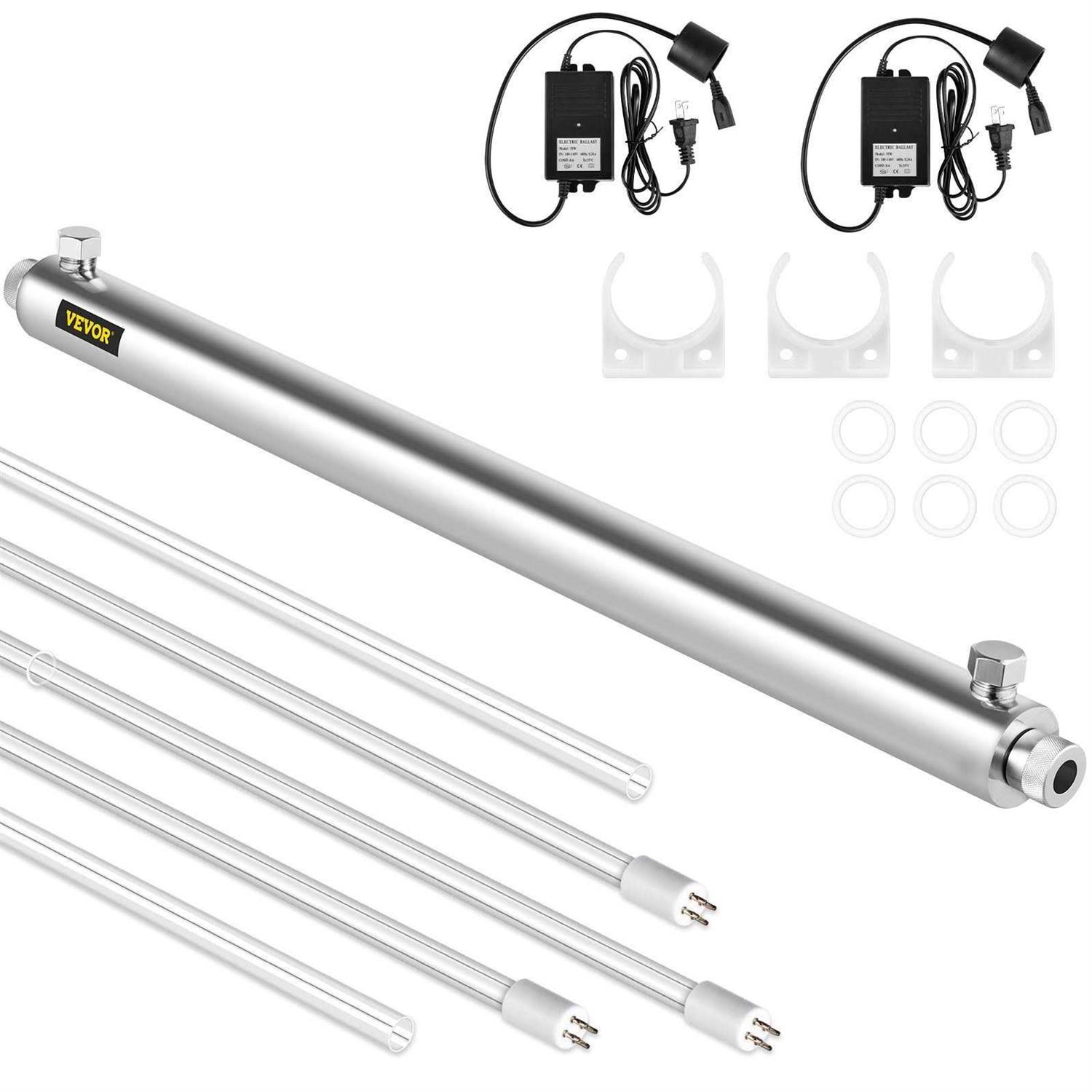 VEVOR Twin Pen Sandblaster Double Pen Sand Blaster Machine for Dental Lab 2 Tanks Lamp PSJ-SB00000000001V1 - Zenithce