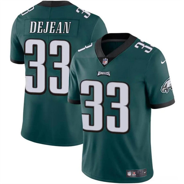 Philadelphia Eagles #33 Cooper DeJean Green 2024 Draft Vapor Untouchable Limited Stitched Jersey - Zenithce