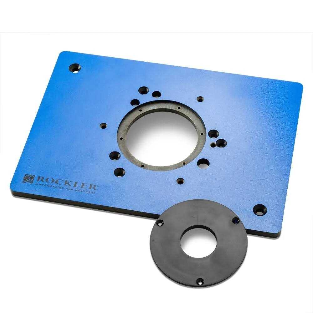 Rockler Phenolic Router Plate - Zenithce
