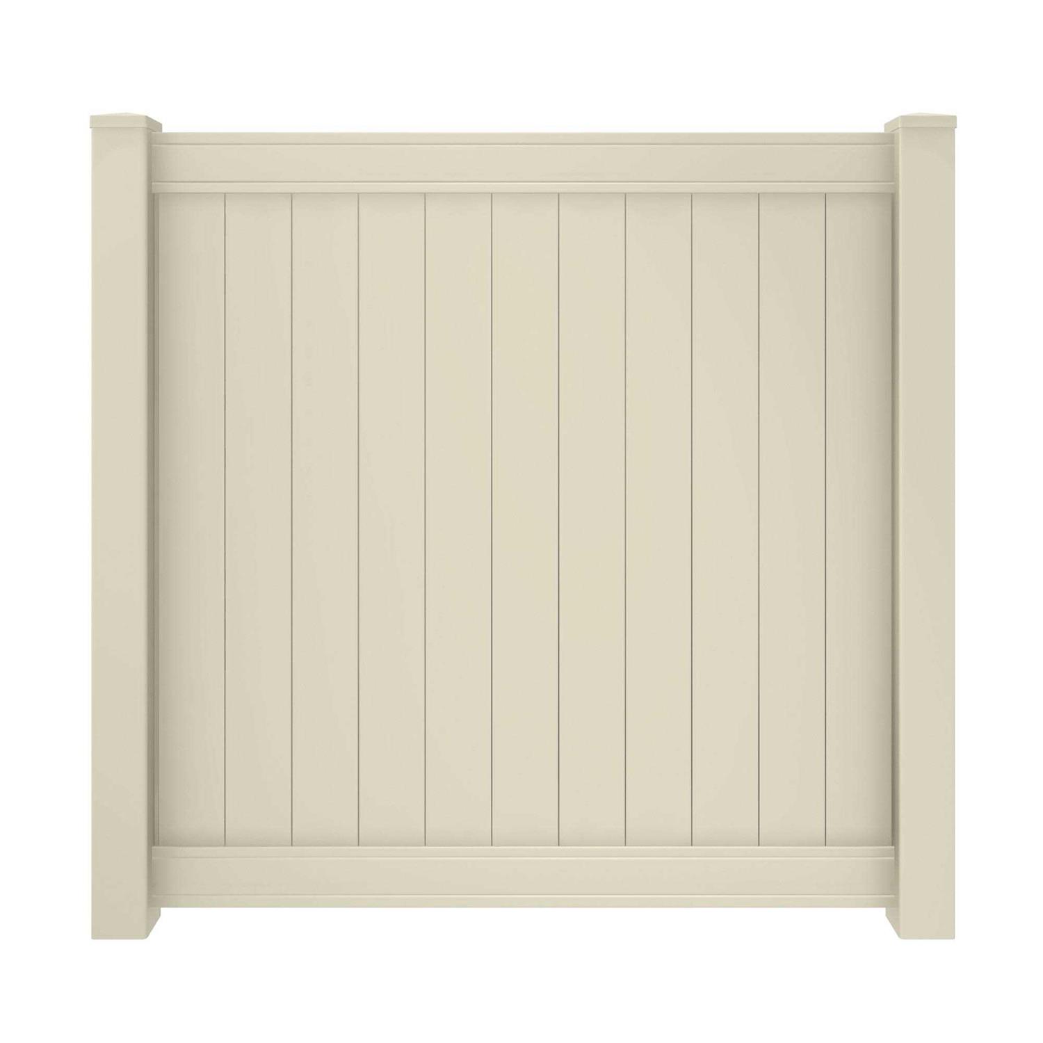 Outdoor Essentials Pro Series 5 in. x 5 in. x 8 ft. White Vinyl Woodbridge Routed Corner Fence Post - Zenithce