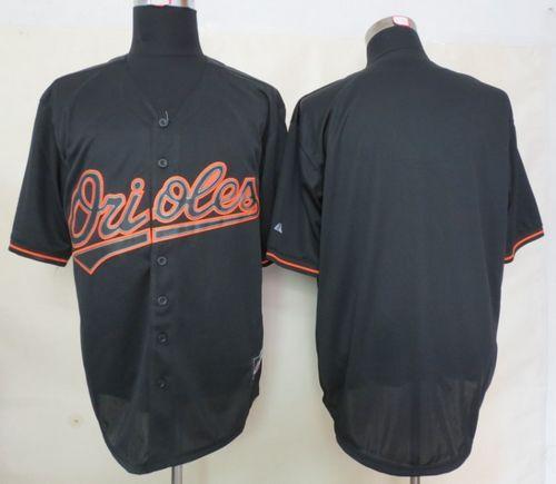 Orioles Blank Black Fashion Stitched Jersey - Zenithce