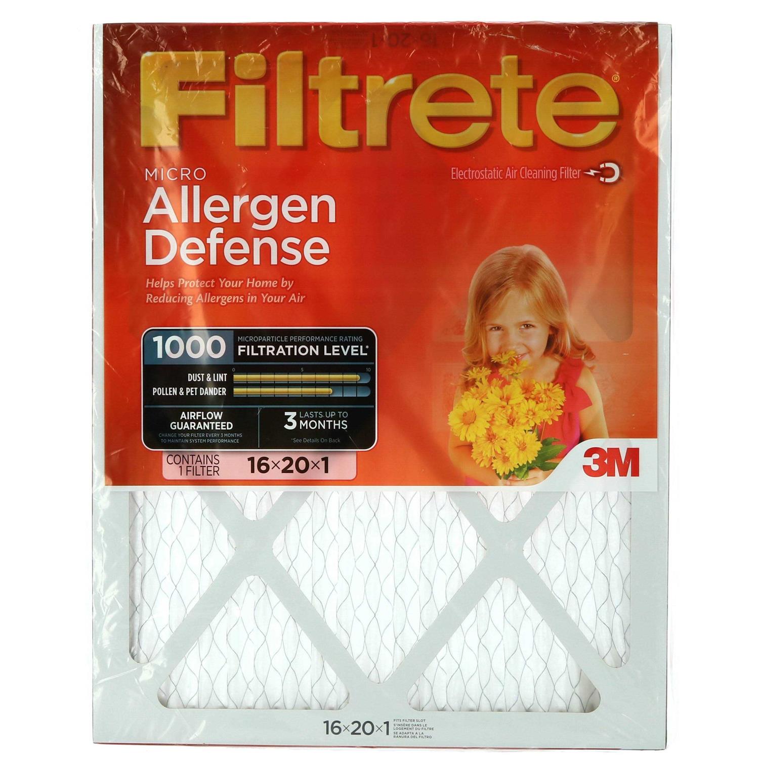 Filtrete Allergen Defense Air Filter - Zenithce