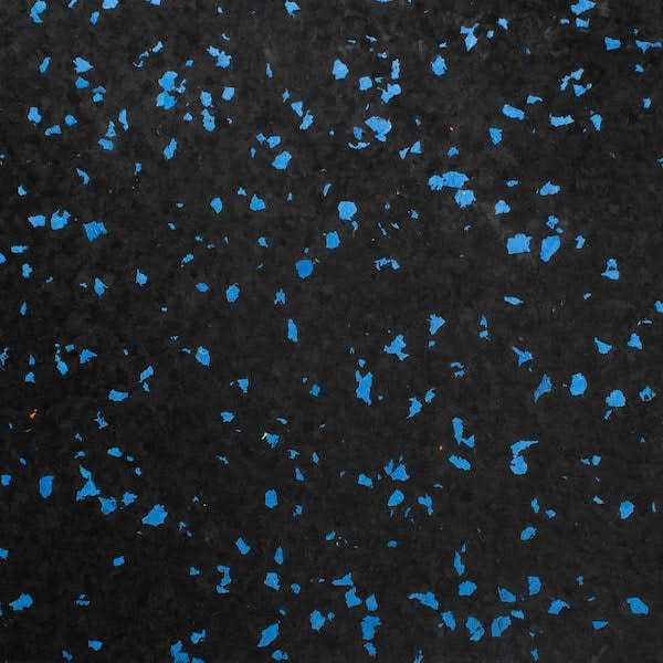 Courage GymFloor Rubber Gym Flooring Rolls Blue 48 in. x 180 in. x - Zenithce