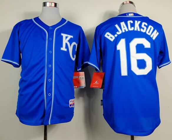 Royals #16 Bo Jackson Light Blue Alternate 2 Cool Base Stitched Jersey - Zenithce