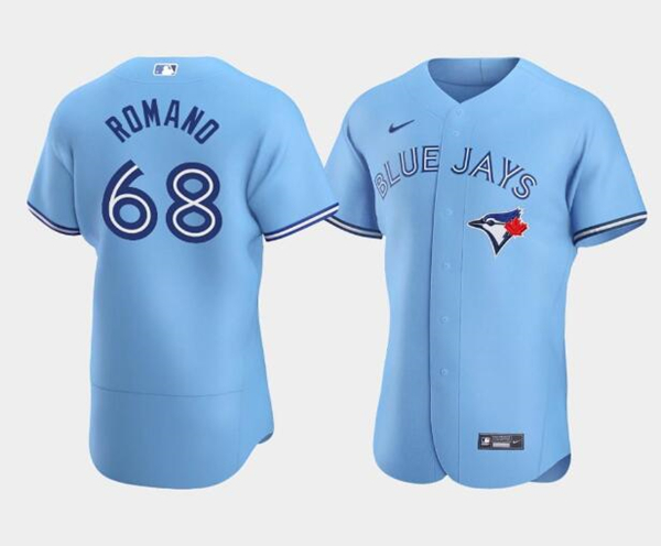 Toronto Blue Jays #68 Jordan Romano Blue Flex Base Stitched Jersey - Zenithce