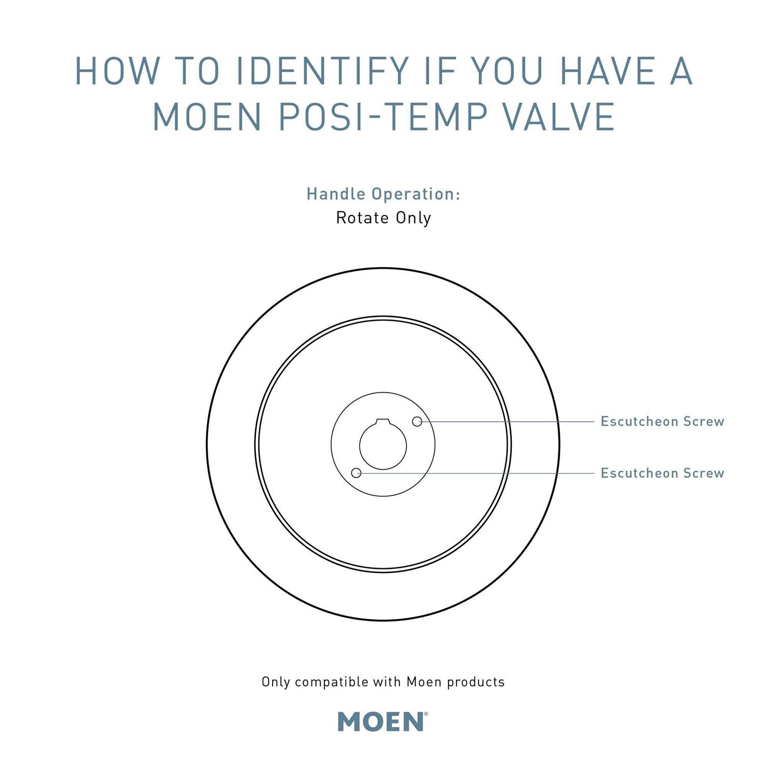 Moen T2902EPBL Gibson Posi-Temp Eco Performance Shower Trim - Zenithce