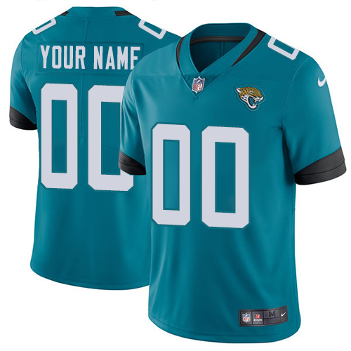 Jacksonville Jaguars Customized Teal Green Team Color Vapor Untouchable Limited Stitched NFL Jersey - Zenithce