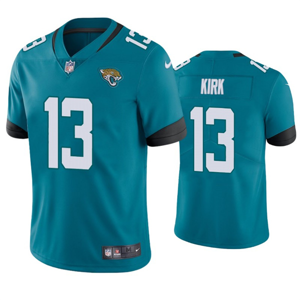 Jacksonville Jaguars #13 Christian Kirk Teal Vapor Untouchable Limited Stitched Jersey - Zenithce