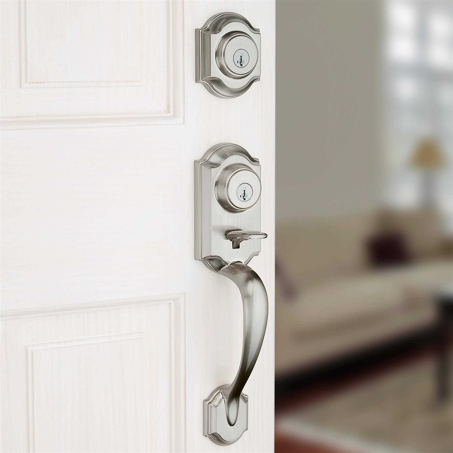 Kwikset Mobile Home Polished Brass Passage Door Knob Right or Left Handed - Zenithce