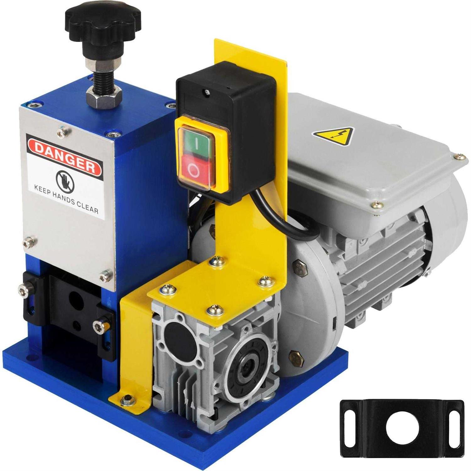 VEVOR Automatic Electric Wire Stripping Machine 0.05-0.98 Cable Wire Stripper Machine Portable Wire Stripper Machine for Scrap Copper Recycling BXJHXSMS-025LHJDDV1 - Zenithce