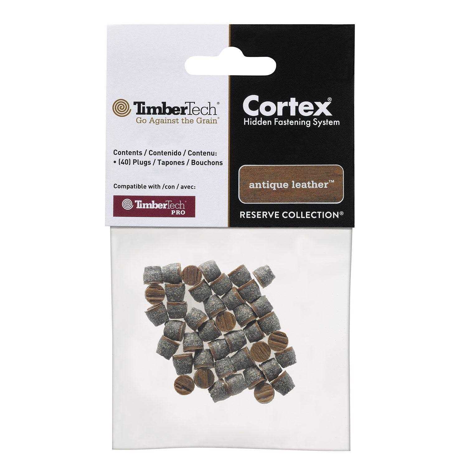 FastenMaster Cortex Replacement Plugs for TimberTech Decking - Zenithce