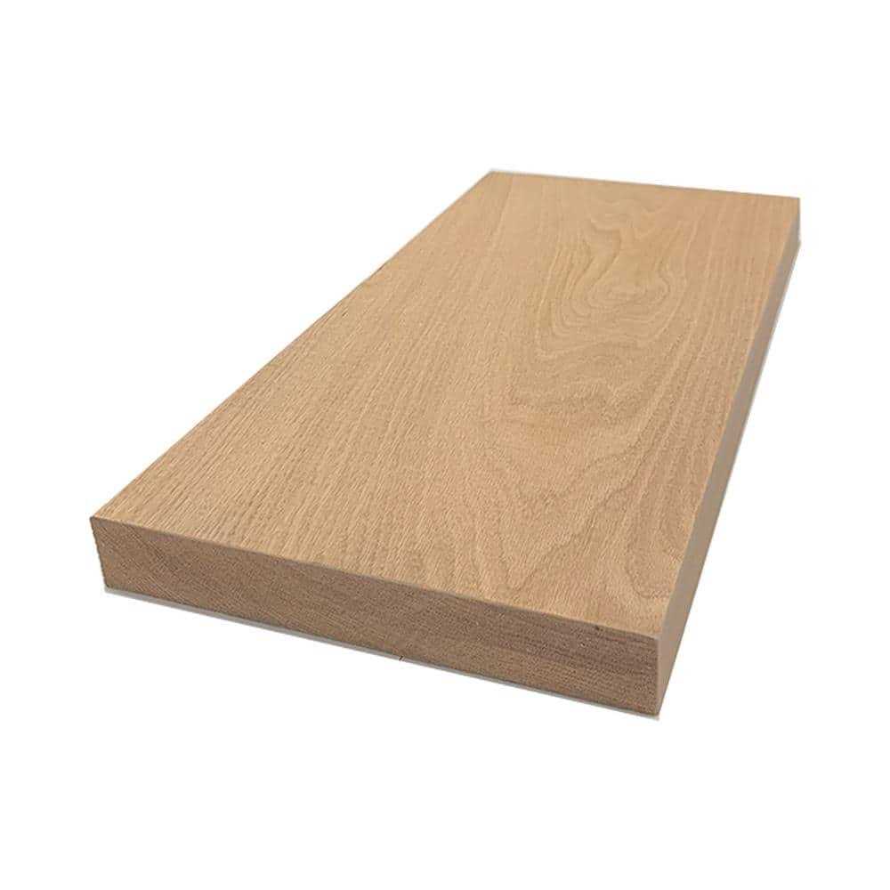 Swaner Hardwood 2 in. x 12 in. x 2 ft. Red Oak S4S Board - Zenithce