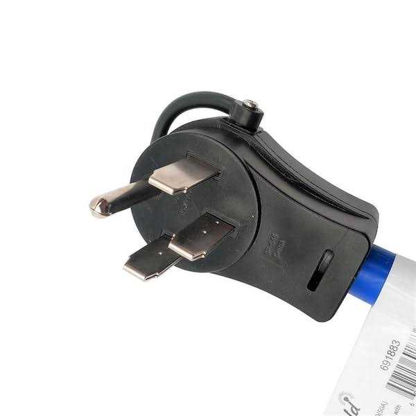 Parkworld 8/3 3-Wire RV/Generator/Range 50 Amp 4-Prong NEMA 14-50P Plug to 50 Amp Welder 3-Prong 6-50R Female Adapter Cord - Zenithce