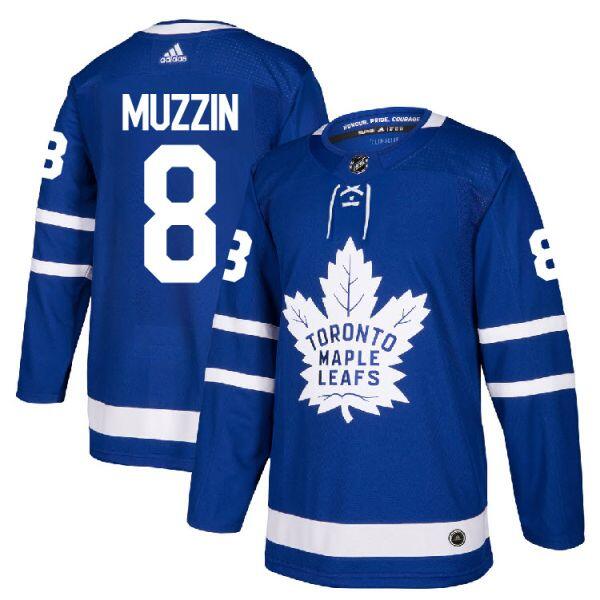 Toronto Maple Leafs #8 Jake Muzzin Blue Stitched Jersey - Zenithce