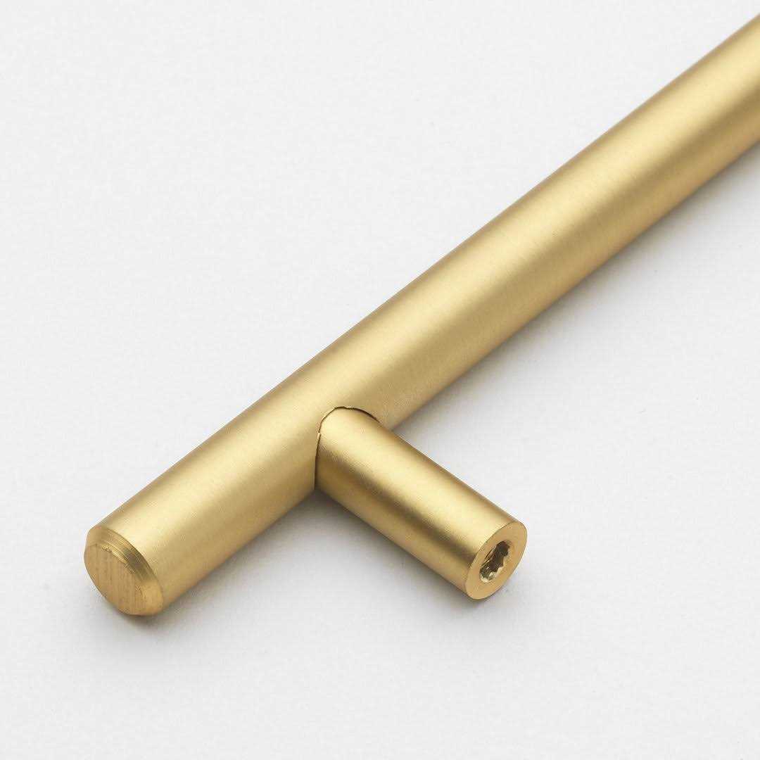 GlideRite Center Solid Modern Cabinet Bar Pull - Zenithce