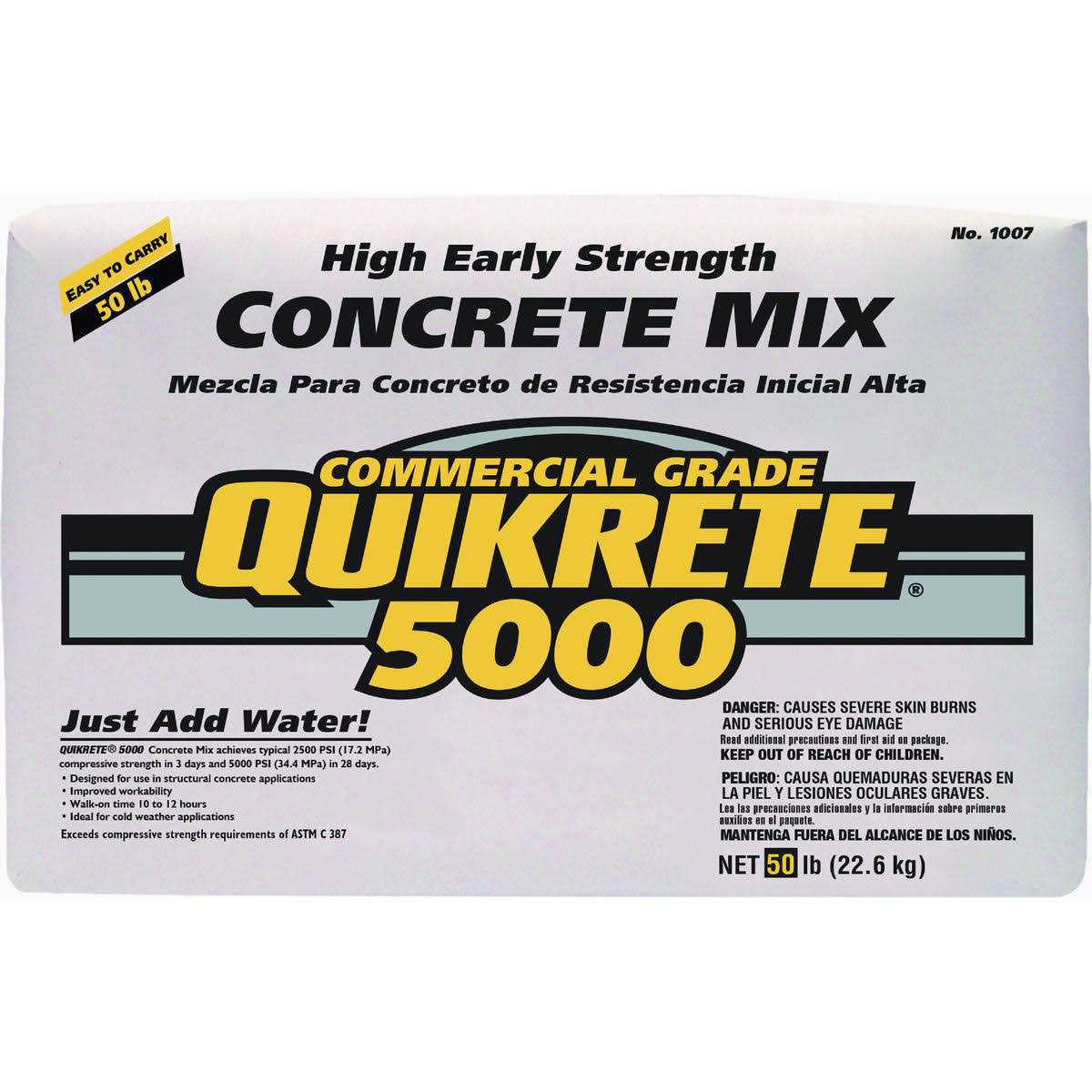 Quikrete 5000 Concrete Mix - Zenithce