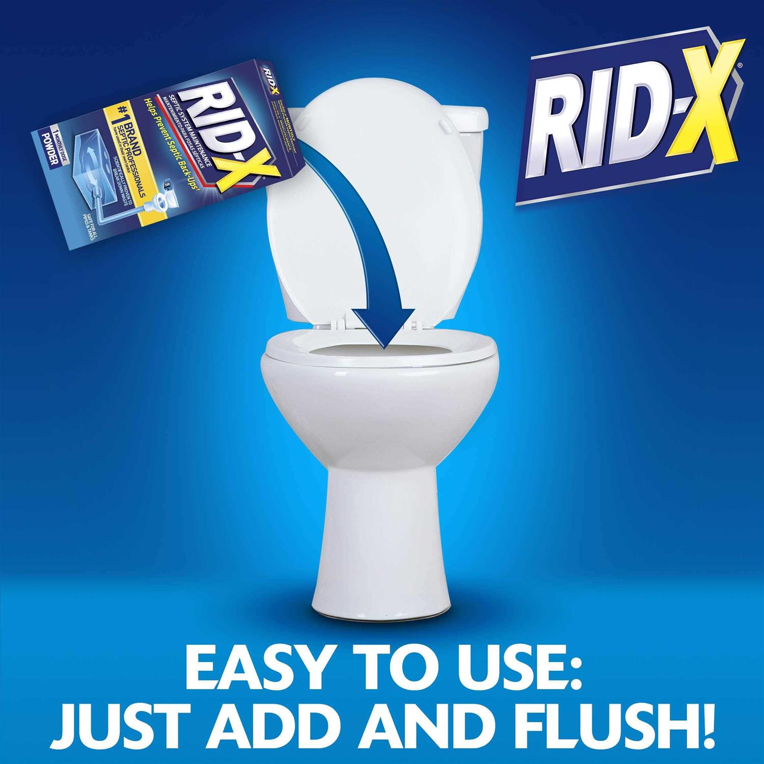 Rid-X Powder Septic Treatment - Zenithce