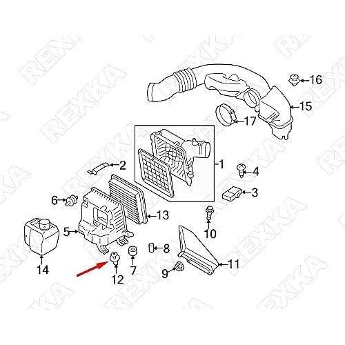 Rexka 20pcs Fender Liner Splash Shield Bolt Screw 11548270 Compatible with GM Chevrolet Camaro Colorado Cruze Equinox Impala Malibu Traverse - Zenithce