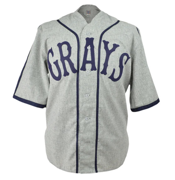 Homestead Grays Gray Stitched Baseball Jersey - Zenithce