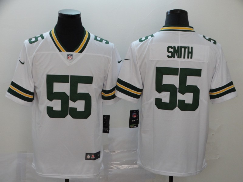 Green Bay Packers #55 Za'Darius Smith White Vapor Untouchable Stitched Limited Jersey - Zenithce