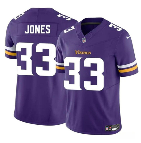 Minnesota Vikings #33 Aaron Jones Purple F.U.S.E. Vapor Untouchable Limited Stitched Jersey - Zenithce