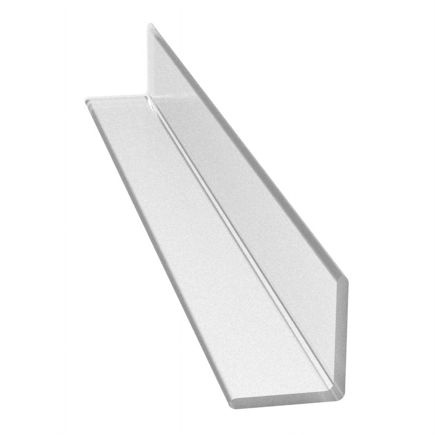 CRL Matte Black 3/8 Fixed Panel Shower Door Deep U-Channel SDCD38MBL - Zenithce