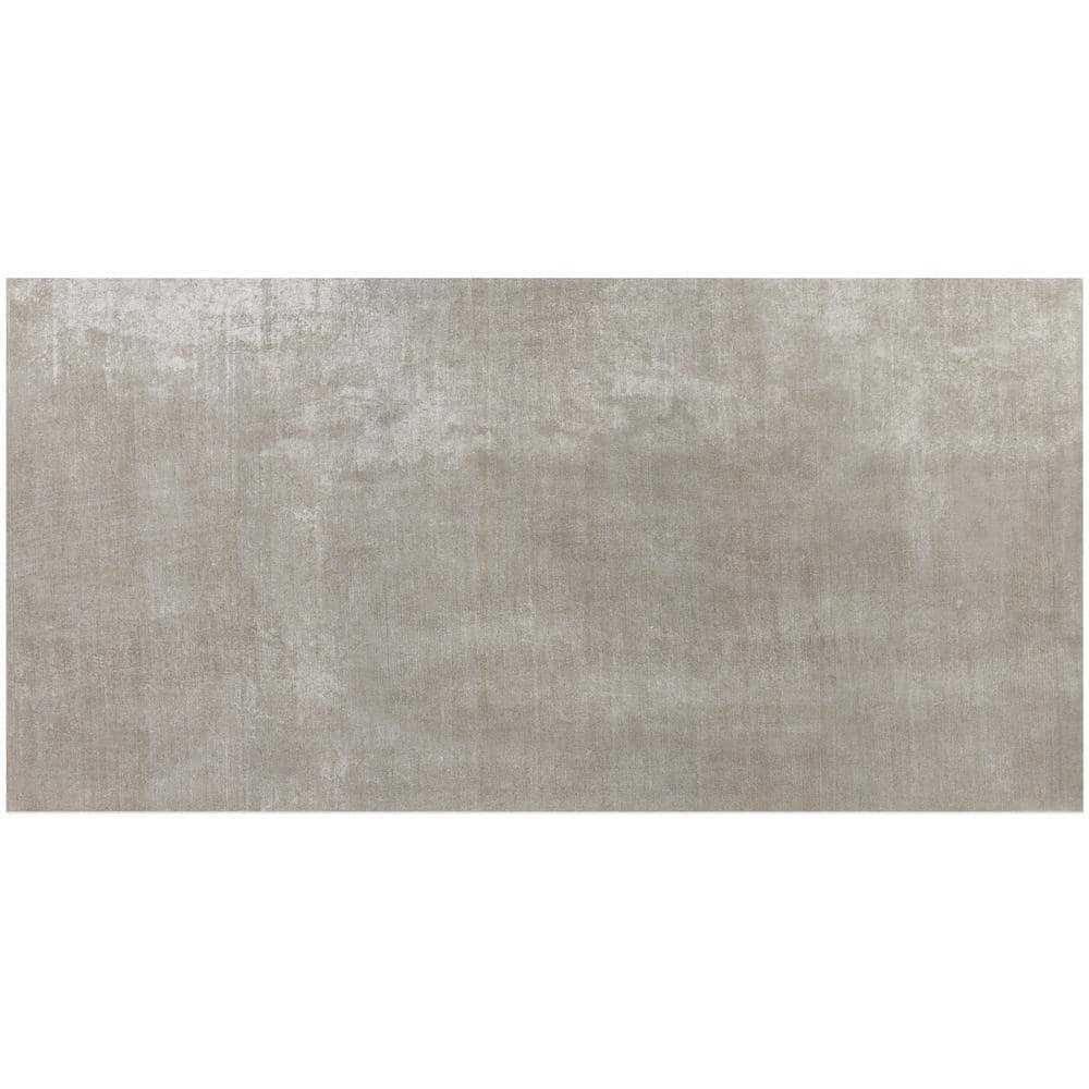 Ivy Hill Tile Essential Cement Gray 24 in. x 24 in. Matte Porcelain Floor and Wall Tile - Zenithce