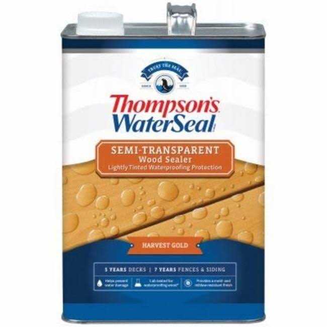 Thompsons Waterseal 1 gal Semi-Transparent Waterproofing Stain - Zenithce