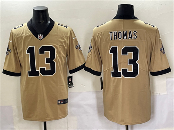 New Orleans Saints #13 Michael Thomas Gold Alternate Vapor Limited Football Stitched Jersey - Zenithce