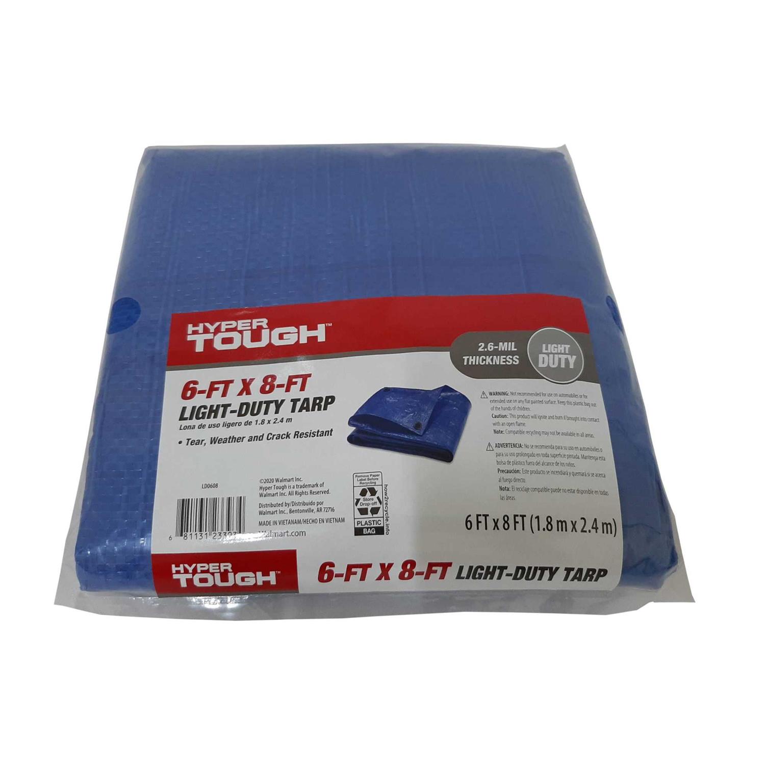 Hyper Tough Weather Resistant Duty Polyethylene Tarp - Zenithce