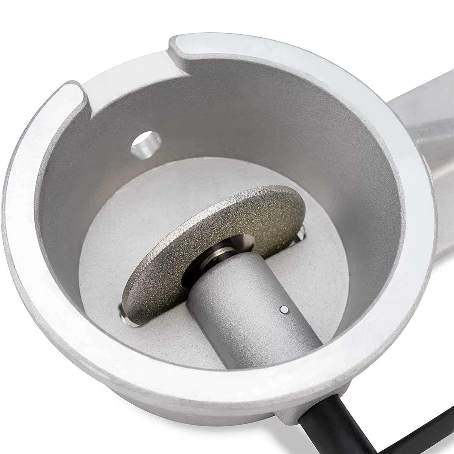 Manual Piston Ring Filer includes 120 Grit Carbide Grinding Wheel Replace 66785 - Zenithce